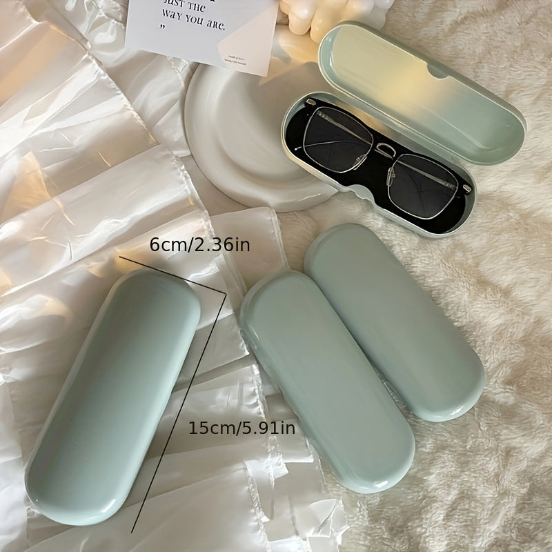 Solid Sunglasses Case Minimalist Cream